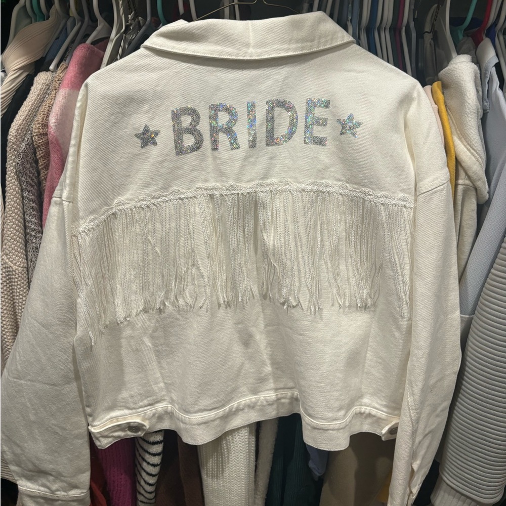 Bride Jean Fringe Jacket